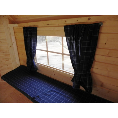 BOMULDS GARDINSÆT TIL GRILLHYTTE